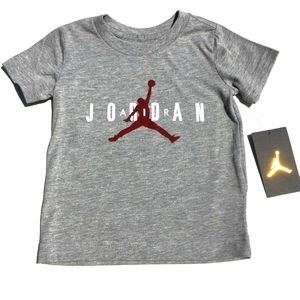 Air Jordan Jumpman T Shirt Gray Size 2T